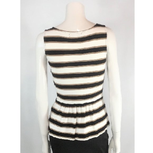 Banana Republic Striped Peplum Tank (new) - Picture 2 of 2